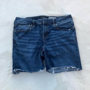 Aeropostale Shorts Jean Denim Dark Wash Sz. 10
